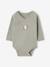 Lot de 2 bodies naissance manches longues cappuccino+rose pâle+vert sauge 16 - vertbaudet enfant 