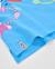 T-shirt en maille pour fille avec grand imprimé sur le devant Bleu 4 - vertbaudet enfant 