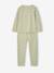 Lot 2 pyjamas fille vert sauge 9 - vertbaudet enfant 