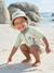 Ensemble de bain T-shirt anti-UV + short + bob bébé Vert menthe/blanc 8 - vertbaudet enfant 