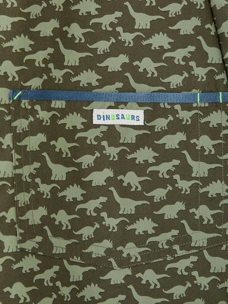 Tablier garçon zippé personnalisable kaki 5 - vertbaudet enfant 