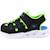 Sandales bébé garçon légère souple Bleu blnv+Noir bklm+Rouge rdbk 8 - vertbaudet enfant 