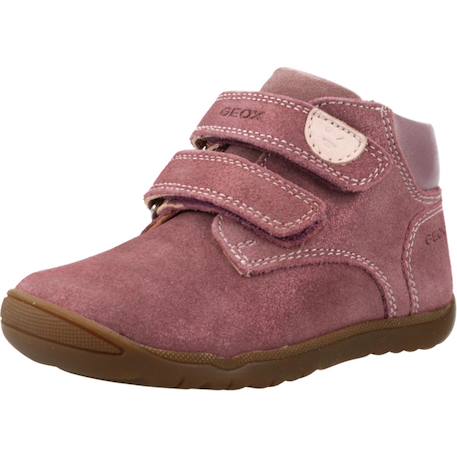 Baskets montantes à scratch Rose 4 - vertbaudet enfant 