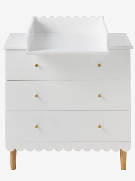 Plan à langer en bois FESTON 42/52cm blanc 4 - vertbaudet enfant 