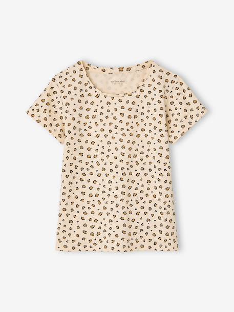 Lot de 3 T-shirts manches courtes fille beige 3 - vertbaudet enfant 