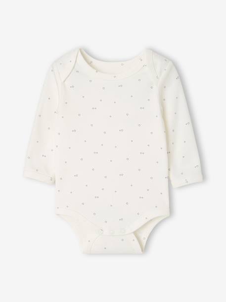 Lot de 3 bodies manches longues bébé fille rose pâle 5 - vertbaudet enfant 