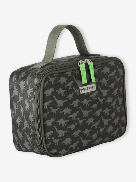 Sac à goûter personnalisable en polyester kaki 1 - vertbaudet enfant 