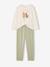 Lot 2 pyjamas fille vert sauge 2 - vertbaudet enfant 
