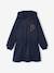 Robe courte à capuche fille gris chiné+marine 7 - vertbaudet enfant 