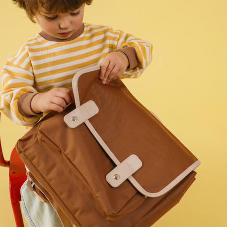 Cartable fille a4 maternelle (33 cm) Beige, marron+Marron, beige+Rose, rouge+Rouge, rose 8 - vertbaudet enfant 
