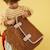 Cartable fille a4 maternelle (33 cm) Beige, marron+Marron, beige+Rose, rouge+Rouge, rose 8 - vertbaudet enfant 