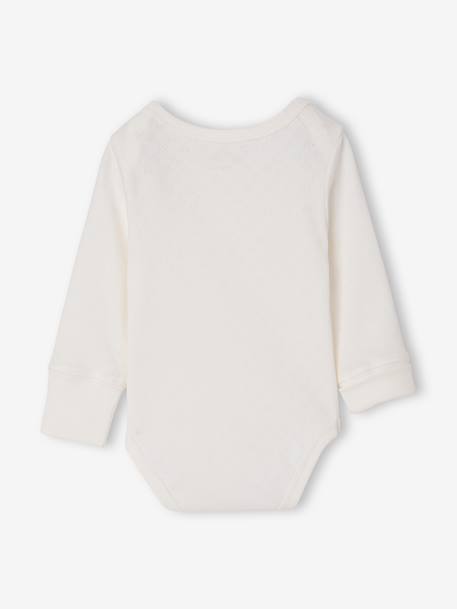 Lot de 3 bodies manches longues bébé fille rose 5 - vertbaudet enfant 