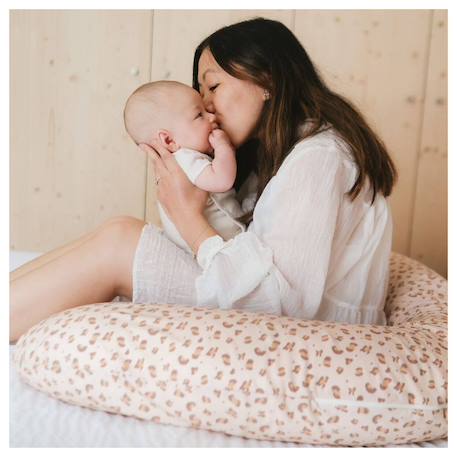 Coussin d'allaitement et de grossesse Imprimé léopard 3 - vertbaudet enfant 