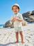 Ensemble de bain T-shirt anti-UV + short + bob bébé Vert menthe/blanc 1 - vertbaudet enfant 