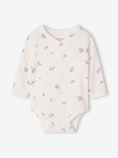 Lot de 5 bodies bébé garçon manches longues bleu ciel 4 - vertbaudet enfant 