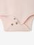 Lot de 2 bodies naissance manches longues cappuccino+rose pâle+vert sauge 7 - vertbaudet enfant 