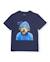 Ensemble garçon en maille avec imprimé amusant Bleu 2 - vertbaudet enfant 