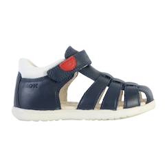Chaussures-Sandales en cuir  à scratch