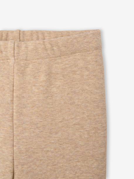 Legging fille doublé polaire beige chiné+blush+marine+noir 3 - vertbaudet enfant 