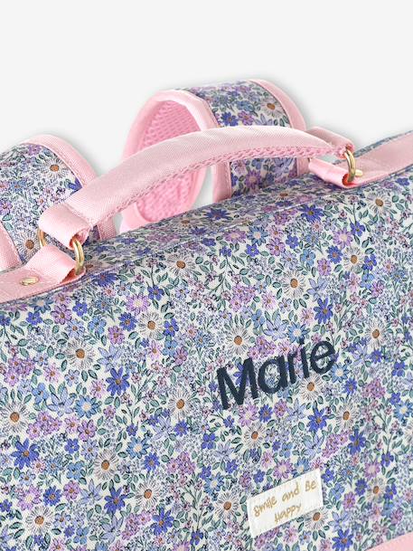 Cartable fille personnalisable lilas poudré 3 - vertbaudet enfant 