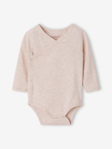 Lot de 5 bodies bébé garçon manches longues bleu ciel 6 - vertbaudet enfant 