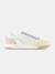 Baskets fille en cuir et synthétique - confort au quotidien White 1 - vertbaudet enfant 