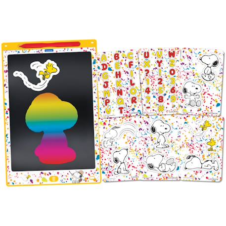 Tablette à dessins électronique / ardoise snoopy Jaune 1 - vertbaudet enfant 