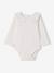 Lot de 2 bodies naissance manches longues à col rose pâle 2 - vertbaudet enfant 
