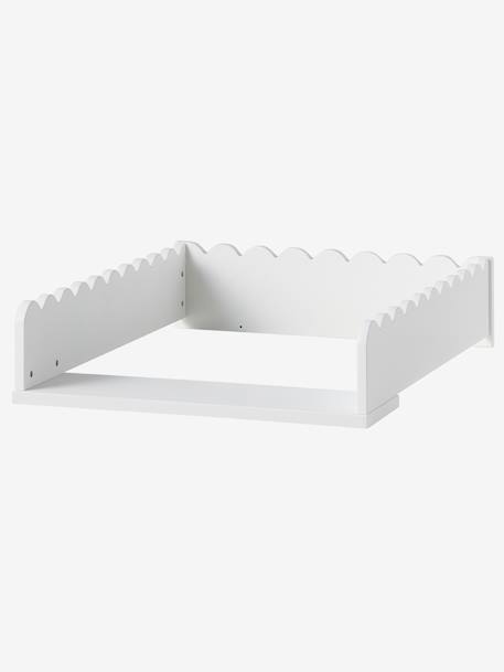 Plan à langer en bois FESTON 42/52cm blanc 3 - vertbaudet enfant 