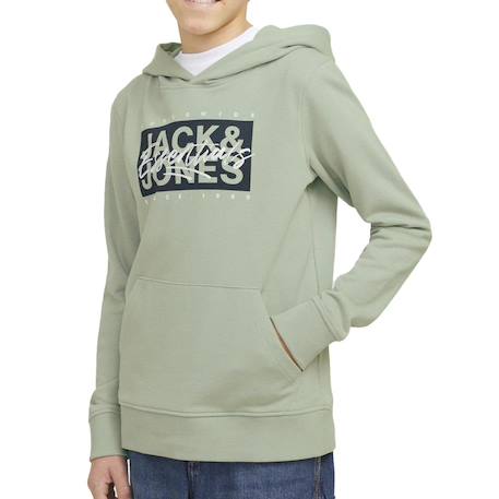 Garçon-Pull, gilet, sweat-Sweat garçon à capuche colton