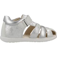 Chaussures-Chaussures bébé 17-26-Sandales en cuir  à scratch