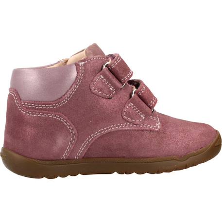 Baskets montantes à scratch Rose 1 - vertbaudet enfant 