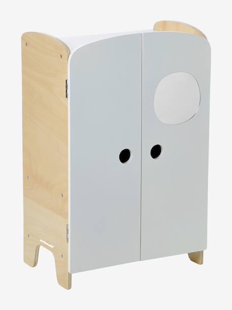 Armoire poupon en bois FSC® blanc 2 - vertbaudet enfant 
