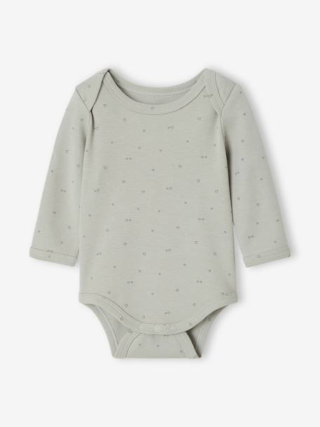 Lot de 3 bodies manches longues bébé fille rose pâle 7 - vertbaudet enfant 