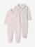 Lot de 2 dors-bien bébé ouverture devant cappuccino+rose pâle+vert sauge 17 - vertbaudet enfant 