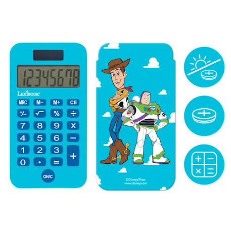 Calculatrice de poche toy story Bleu 2 - vertbaudet enfant 