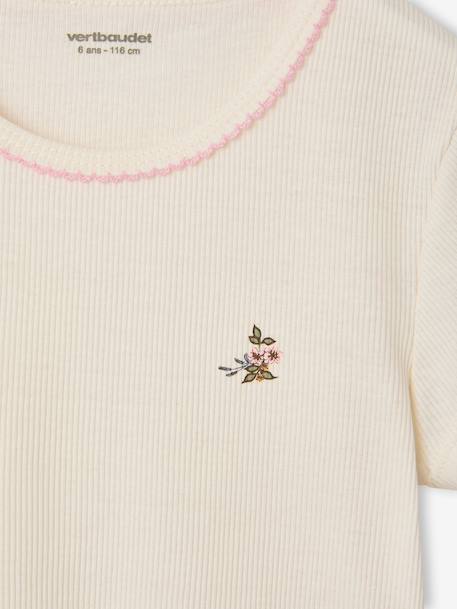 Lot de 3 T-shirts manches courtes fille beige 6 - vertbaudet enfant 