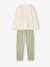 Lot 2 pyjamas fille vert sauge 8 - vertbaudet enfant 