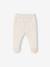 Ensemble matelassé gilet + pantalon à pieds entièrement imprimé écru+rose+vanille 16 - vertbaudet enfant 