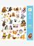 160 stickers fluffy friends bleu 1 - vertbaudet enfant 