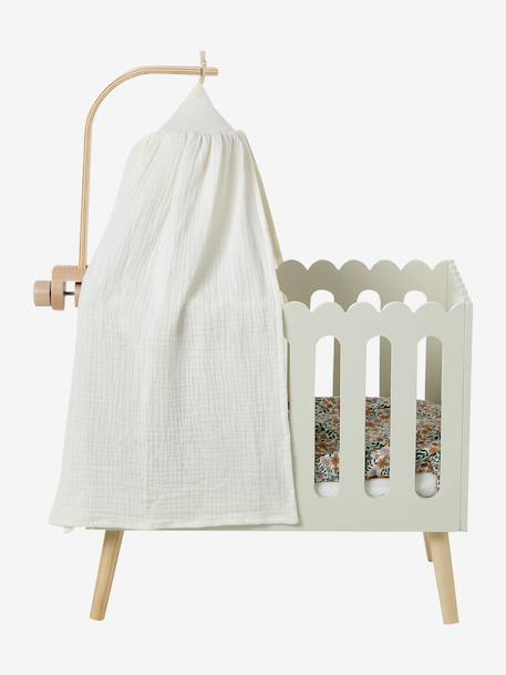 Ciel de lit poupon en bois FSC® blanc 4 - vertbaudet enfant 