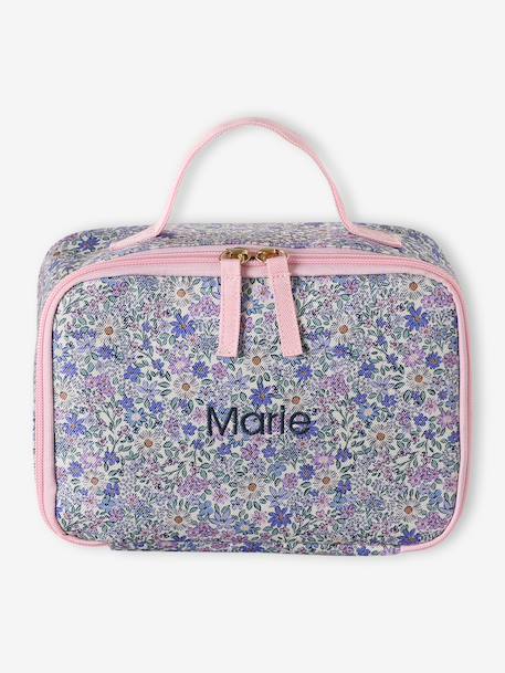 Sac à goûter polyester personnalisable lilas poudré 5 - vertbaudet enfant 