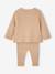 Ensemble bébé mixte gilet pantalon en tricot beige+blanc+vert d'eau+vert sauge 4 - vertbaudet enfant 