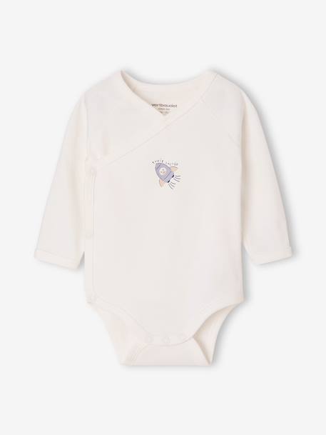 Lot de 5 bodies bébé garçon manches longues bleu ciel 3 - vertbaudet enfant 