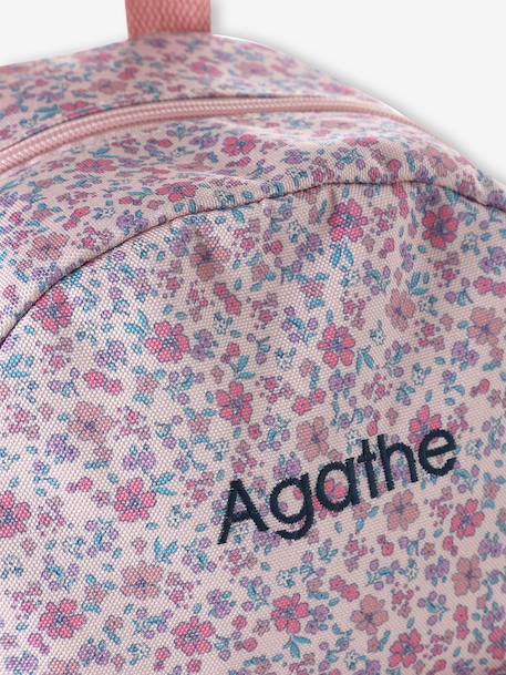 Sac à dos personnalisable rose dragée 3 - vertbaudet enfant 