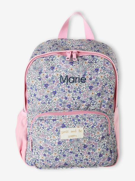 Sac à dos personnalisable lilas poudré 7 - vertbaudet enfant 