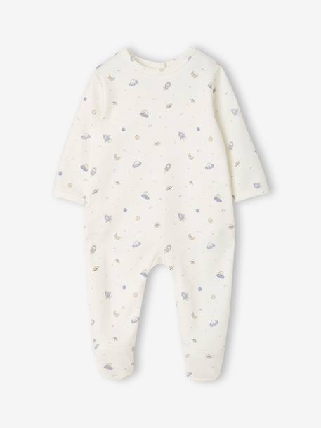 Lot de 2 dors-bien bébé ouverture dos bleu ciel 5 - vertbaudet enfant 