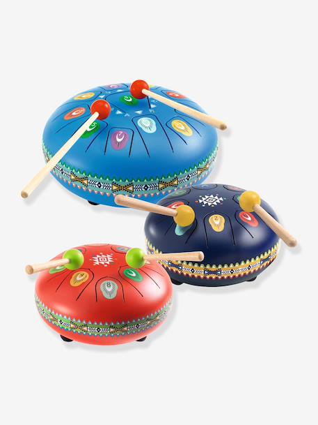Tambour Animambo rouge+violet 3 - vertbaudet enfant 