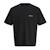 T-shirt garçon manches courtes slington Beige+Noir 3 - vertbaudet enfant 