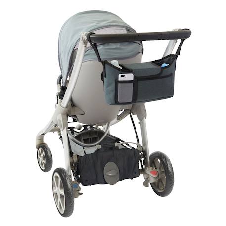Organiseur de poussette bébé Gris 1 - vertbaudet enfant 